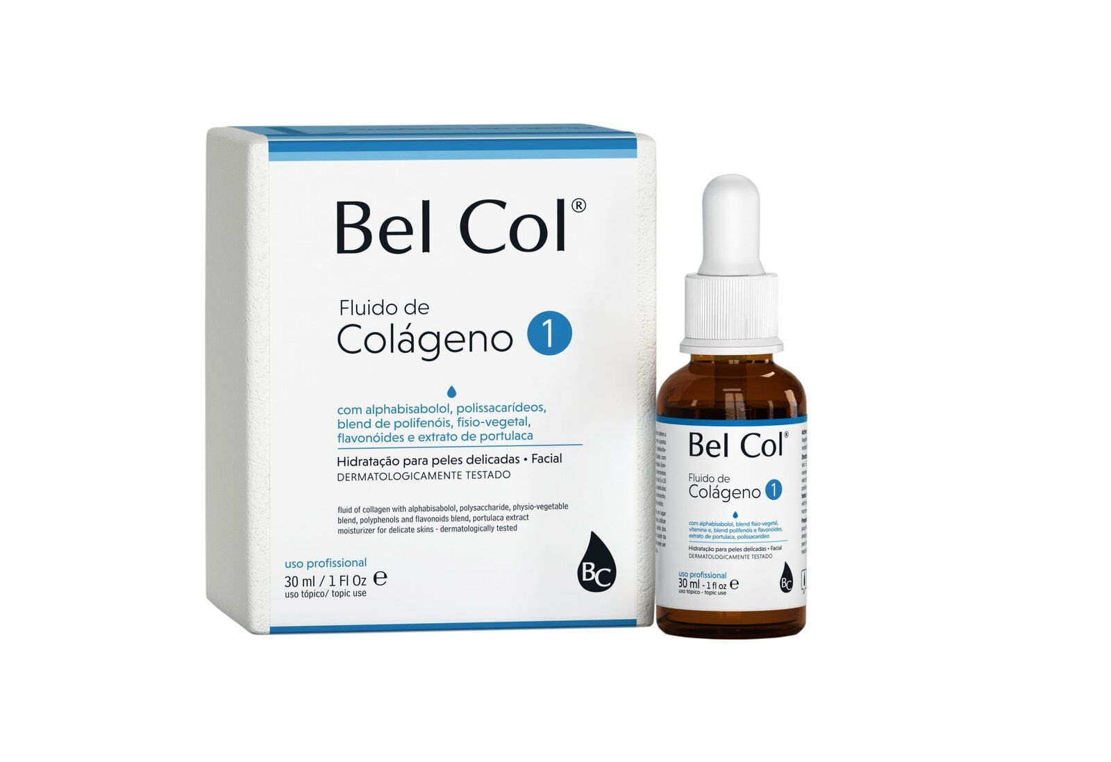 Colágeno BelCol 1 pele delicada