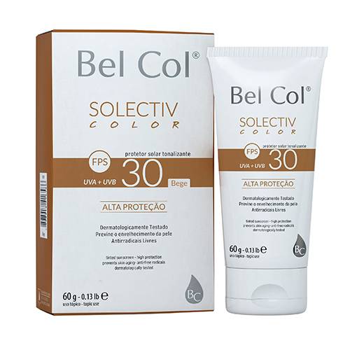 Protetor Solar BBCream - Solectiv Color - Bege