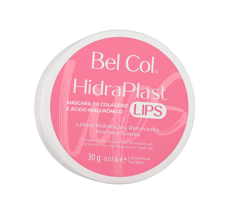HIDRAPLAST LIPS – MÁSCARA DE COLÁGENO E ÁCIDO HIALURÔNICO 30 G